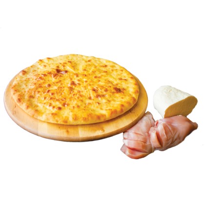 Пирог с сыром и курицей